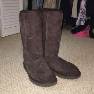 Tall Chocolate Ugg Boots